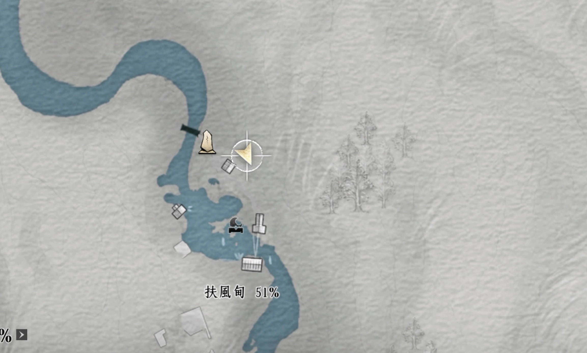 松樹灣（崔風對面）地圖