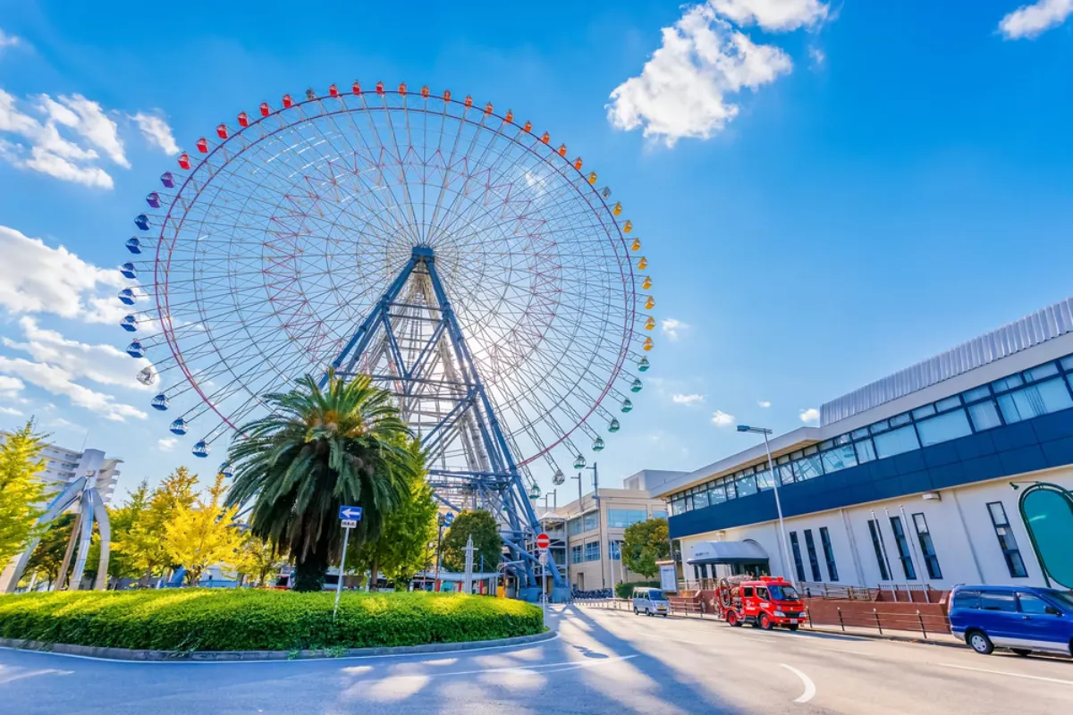 大阪周邊景點：天保山大摩天輪