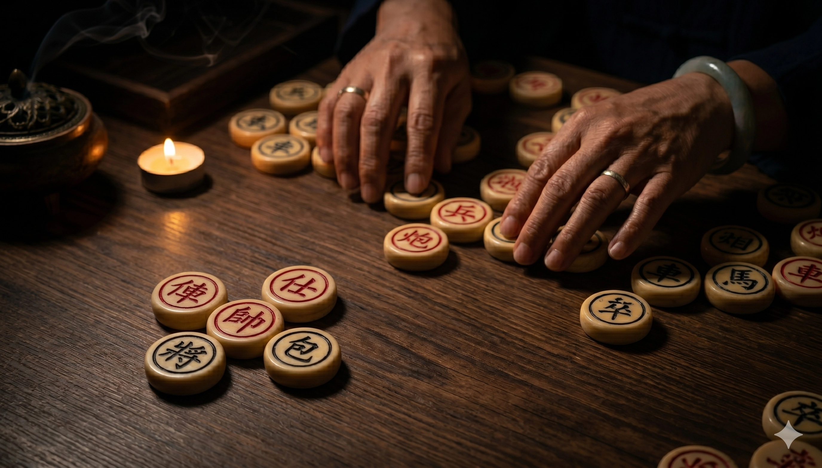 不惑堂象棋占卜老師能從紛亂的棋子中，洞察卦主當下的能量阻塞點，協助找出感情卡關的真相