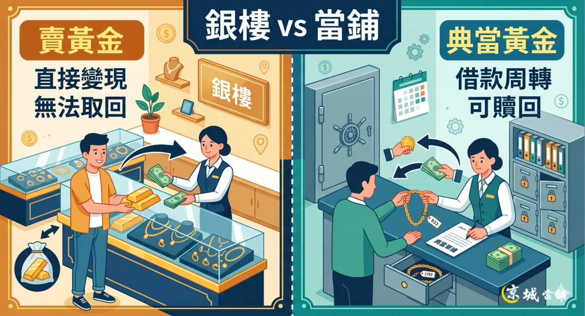 黃金當鋪與黃金買賣