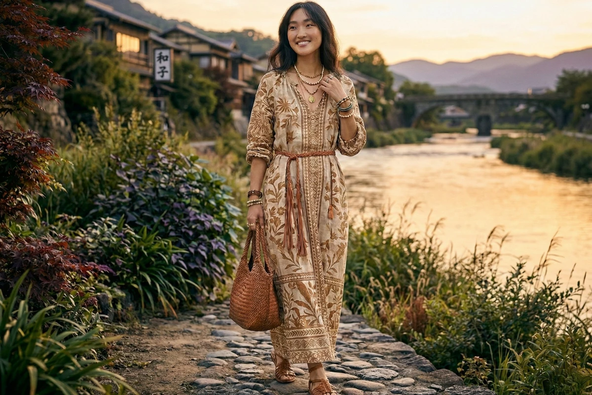 測試自己的穿搭風格結果：波希米亞風