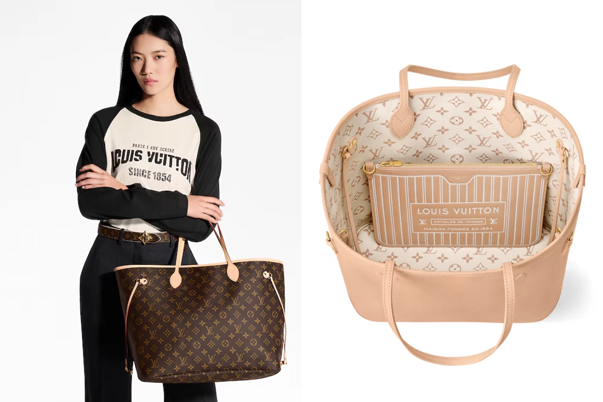 托特包推薦 5:Louis Vuitton Neverfull